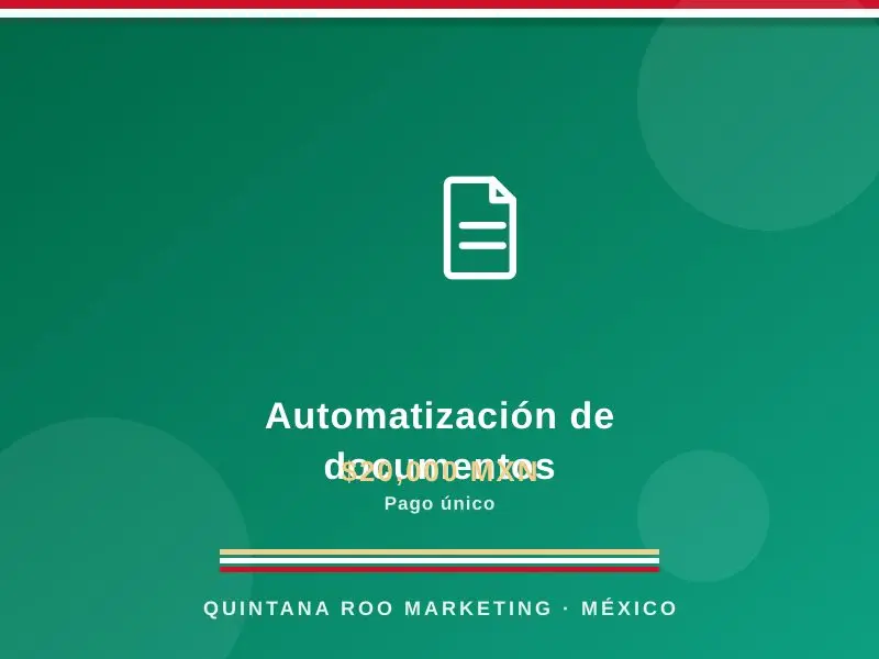 Automatización de documentos