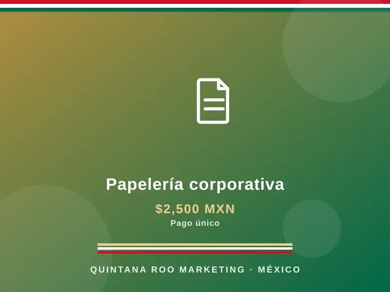 Papelería corporativa