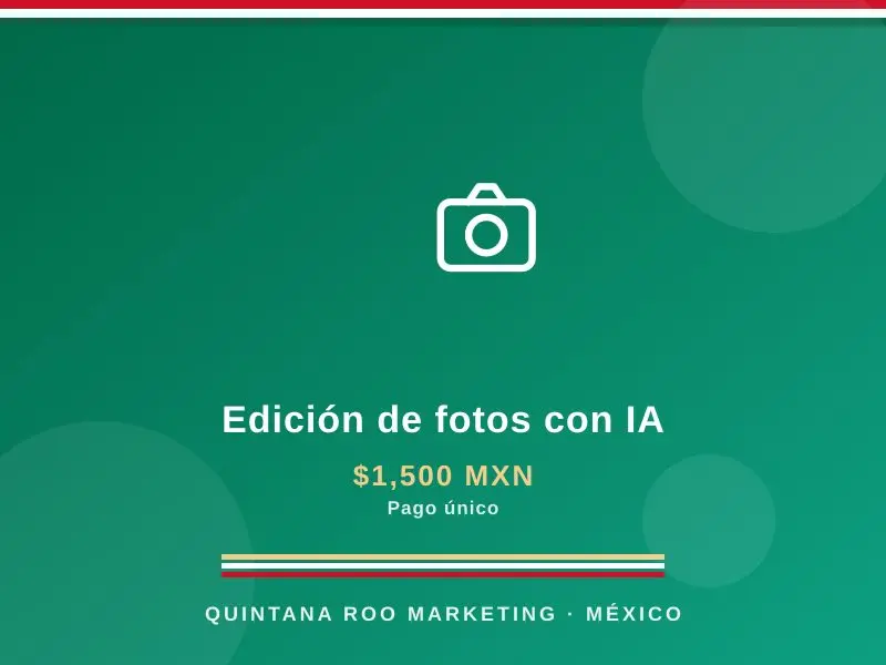 Edición de fotos con IA