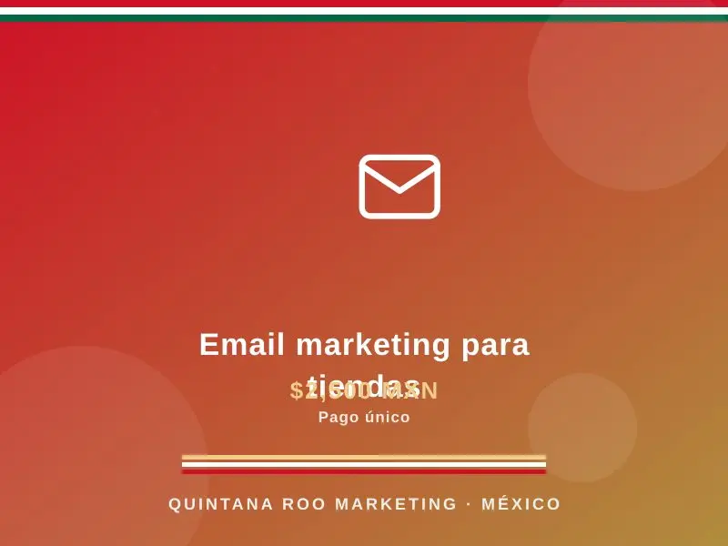 Email marketing para tiendas