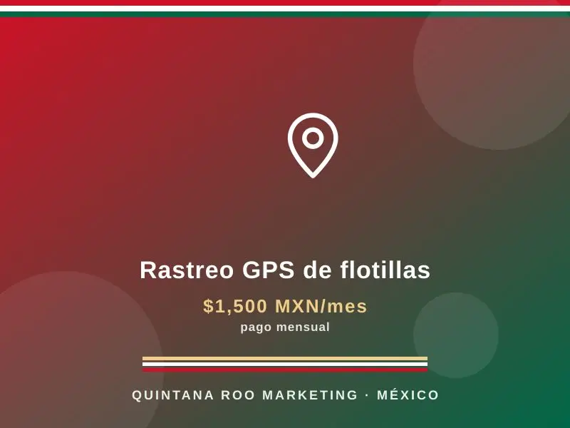 Rastreo GPS de flotillas