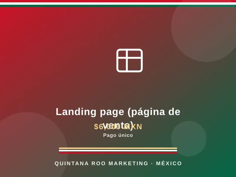 Landing page (página de venta)