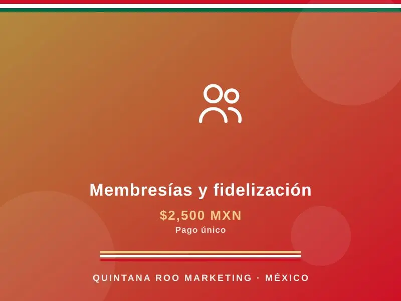 Membresías y fidelización