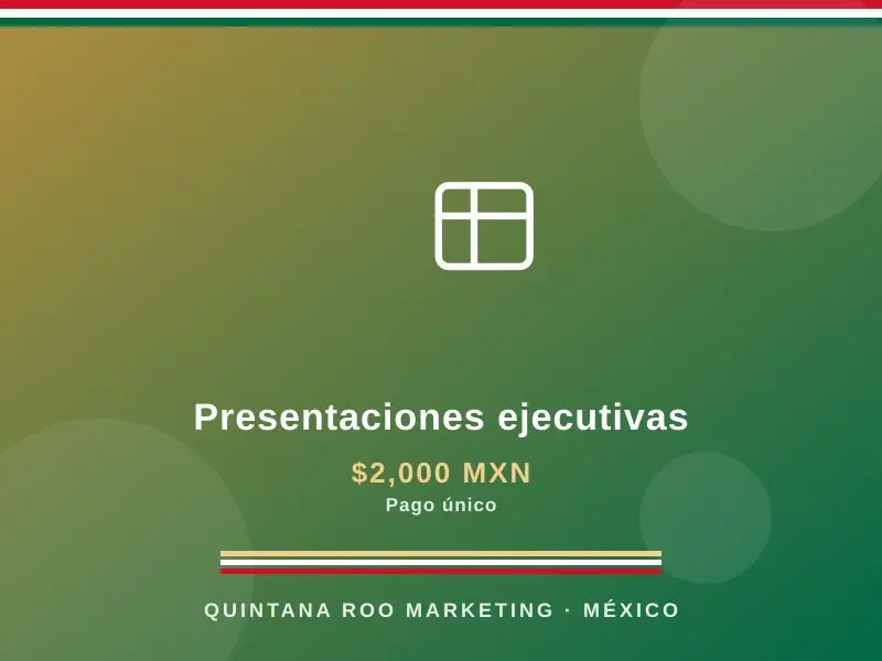 Presentaciones ejecutivas