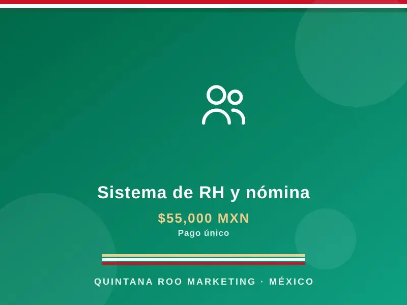 Sistema de RH y nómina