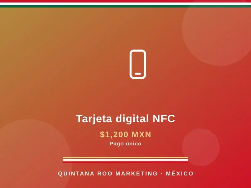 Tarjeta digital NFC