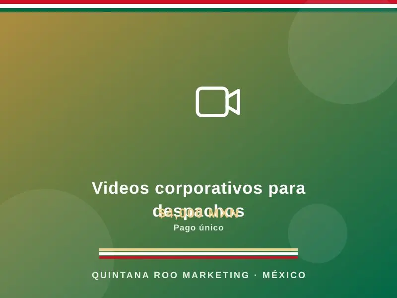Videos corporativos para despachos