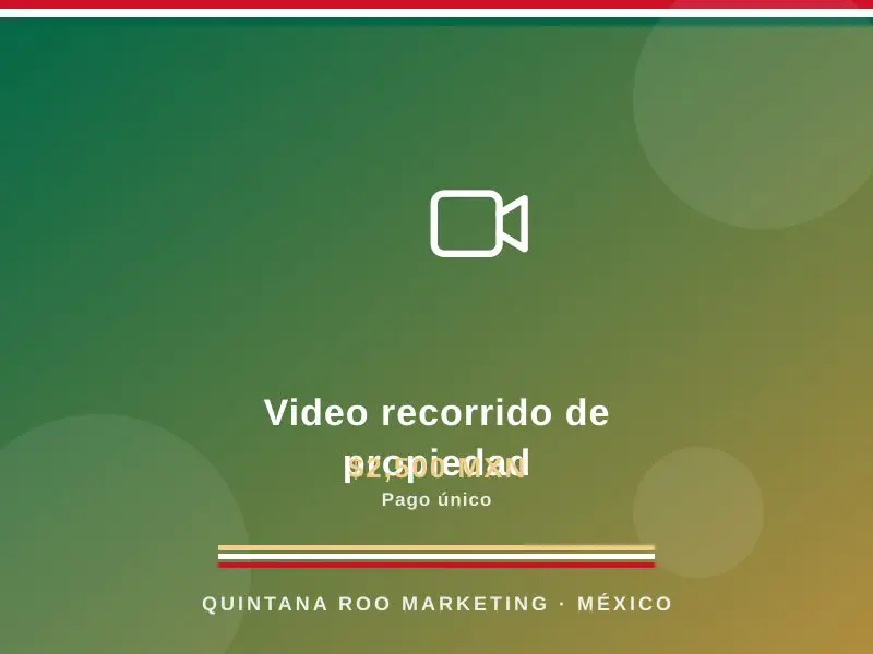 Video recorrido de propiedad