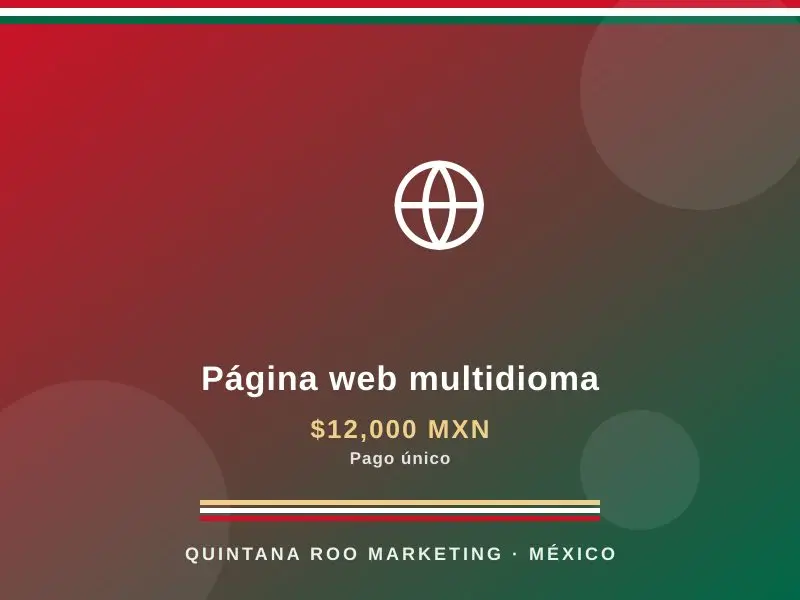Página web multidioma